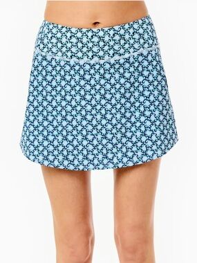 Addison Bay Sport Light Everyday Skort Sz XL Floral Trellis NWT